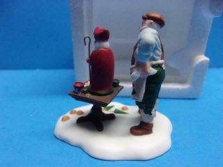Dept 56 THE FINISHING TOUCH Alpine Village 56306 Woodworker St Nicholas Retired 3