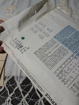 ISSEY MIYAKE VOGUE DESIGNER Sewing Pattern 2164 Medium Dress Vintage 3