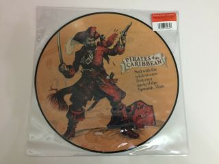 Disney Parks Pirates Of The Caribbean 12 " Lp Picture Disc Vinyl Ride Music