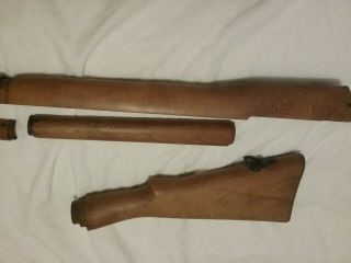 Lee Enfield Rifle Wood Stock Set.  303 Buttplate 3
