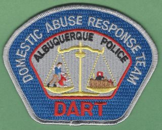Albuquerque Mexico Police Dart Domestic Abuse Response Team Shoulder Patch