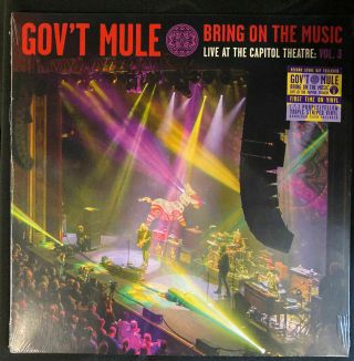 Gov’t Mule Bring On The Music Live Vol.  3 Lp Rsd Black Friday