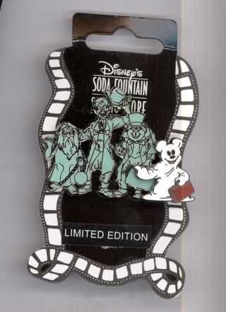 Dsf Disney Halloween Haunted Mansion Hitchhiking Ghosts & Ghost Mickey Mouse Pin