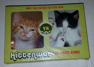 Kittenwar Card Game - May The Cutest Kitten Win - Still Nib