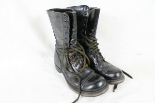 Vintage Black Corcoran Jumping Boots Size 7c Paratrooper Military 6e25492