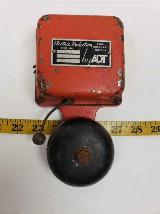 Vintage Adt Fire Burglary Holdup Alarm Bell