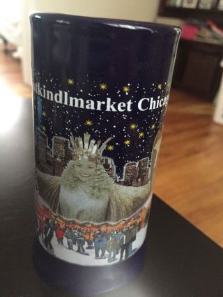 Christkindlmarket Chicago Blue 2013 Christmas German Market Coffee Mug 1262