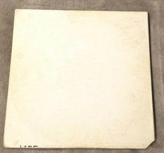 THE BEATLES WHITE ALBUM 2LP 1st PRESS LOW NUMBER SEE PHOTOS 2