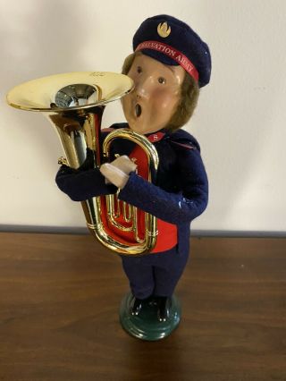 2000 - Byers Choice - Salvation Army Band - Tuba Player - The Carolers