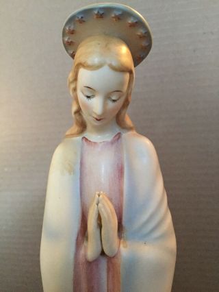 Madonna M.  I.  Hummel Praying Madonna Virgin Mary Statue made in Germany 2