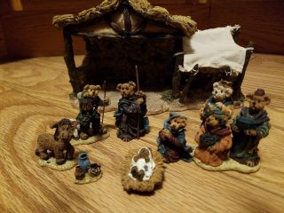 Boyds Bears Nativity Set 