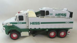2017 Hess Dump Truck Loader Lights Sounds No Box Plastic Toy