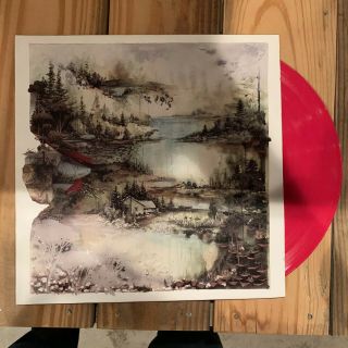 Bon Iver Self Titled 2011 2nd Album Red Vinyl Lp Record Urban Outfitters Xclusiv