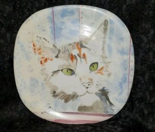 Minou - Ettes By C.  Pradalie Fine Porcelain Cat Plate 1985