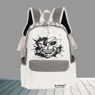 Tokyo Ghoul Softback Canvas School Bag Casual Travel Bag Brief Women Backpack