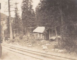 Vintage Snapshot: Cottage By Half - Way House - Log Road To Pike 