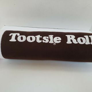 Vintage 2006 Chocolate Tootsie Roll Fleece Stuffed 30 