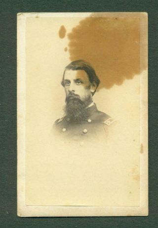 Ca.  1860 S Civil War Soldier Officer In Uniform