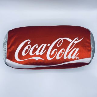 Vintage Collectible Coca Cola Can Shape Pillow - 14 Inch Length