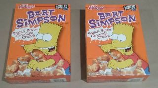 Bart Simpson Cereal Kellog 