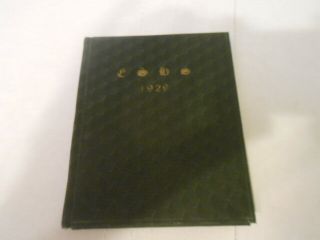 1929 East Syracuse High School Signed Yearbook,  Pocket Size,