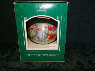 2 Hallmark Fraggle Rock Glass Christmas Holiday Ornament 1985 Henson 2