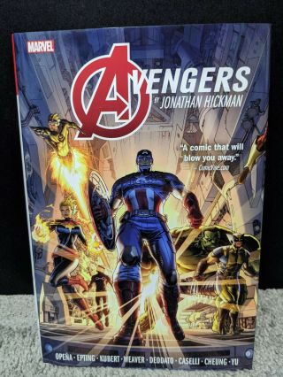Oop Avengers By Jonathan Hickman Omnibus Vol 01.  Never Read,