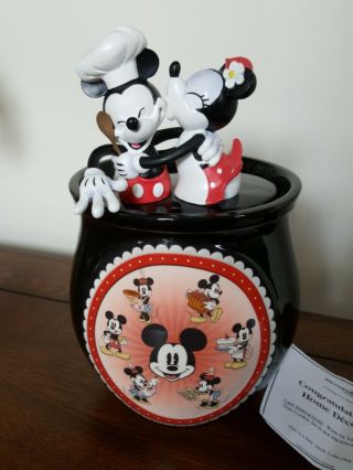 Bradford Exchange Disney Mickey And Minnie Cookie Jar - As Sweet As You 2
