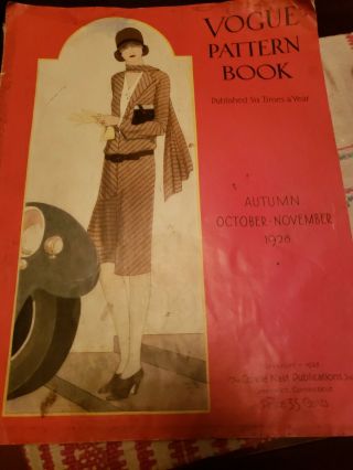 Vogue Pattern Book Oct - Nov 1928