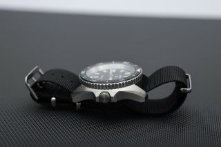 MWC 1000ft WR 24 Hour Dial Military Divers Watch in Steel Case (Automatic) 2