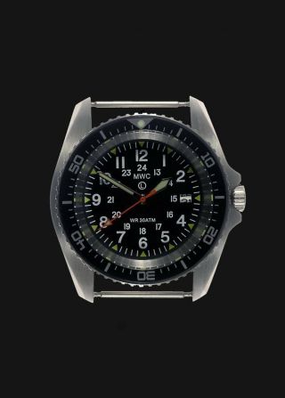 MWC 1000ft WR 24 Hour Dial Military Divers Watch in Steel Case (Automatic) 3