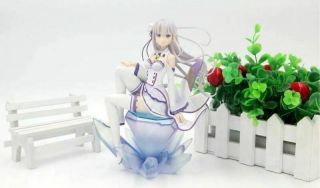 Xmas Gift Emilia Re: Zero Kara Hajimeru Isekai Seikatsu 1/8 Scale Pvc Figure