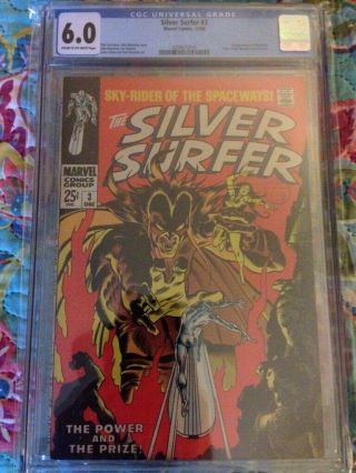 Silver Surfer 3 (cgc 6.  0 - First Appearance Of Mephisto In The Mcu),  Asm 544/45