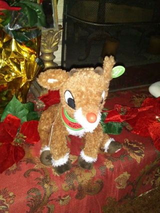 Hallmark Hot Potato Rudolph The Red Nosed Reindeer Game Musical Plush