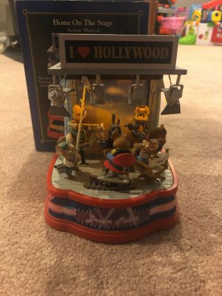 Enesco Small World Of Music Home On The Stage In With The Box