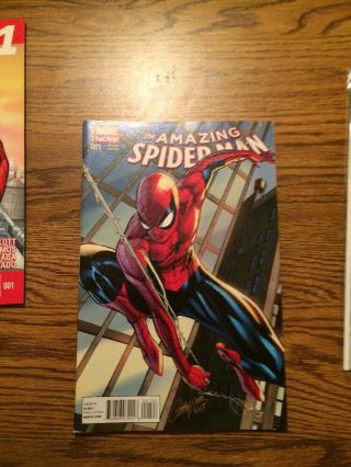 The Spider - Man (2014) 1 - 18,  Variants 1st Silk Cindy Moon 4 Spiderverse 2