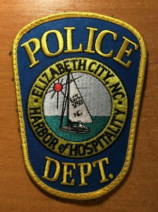 Patch Police Elizabeth City Nc North Carolina State