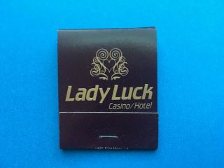 Matchbook - Lady Luck Casino / Hotel - Las Vegas,  Nv - 20 Strike - Unstruck