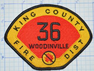 Washington State,  King County Fire District 36 Woodinville Patch