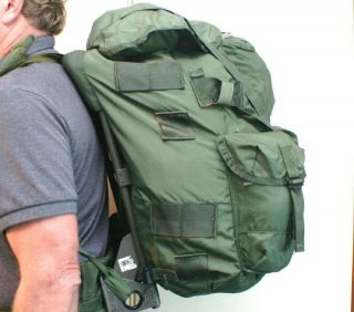LARGE ALICE BACK PACK SYSTEM COMPLETE WITH MAIN RUCK $63.  99 GOOD TO VGC READ 3