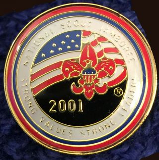 ⚜ Scouts Bsa National Jamboree 2001 - Badge Lapel/hat Pin - In Bag (mib) ⚜