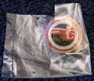 ⚜ Scouts BSA National Jamboree 2001 - badge lapel/hat pin - In Bag (MIB) ⚜ 3