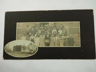Aoy School 1st Grade Class Photo El Paso Texas Cabinet Photo 1906