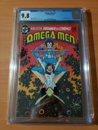 The Omega Men 3 Cgc Graded 9.  8 1983 Dc Comics First Lobo