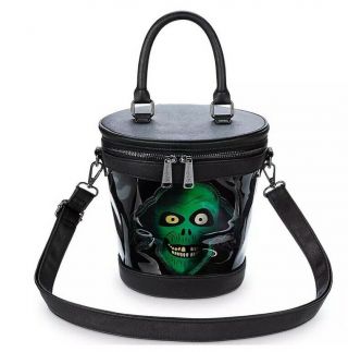Disney Parks Haunted Mansion 50th Anniversary Hatbox Ghost Loungefly Purse