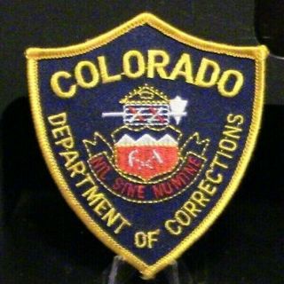 Patch Retired: Colorado Department Of Corrections Patch