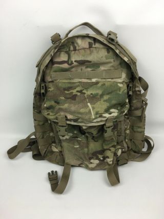 Us Army Multicam Ocp Usgi Assault Pack 3 Day Backpack Rucksack W/back Stiffener