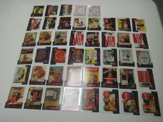 45 Different 1995 Coca Cola Score Board Printers Proof Cards 1 Of 610