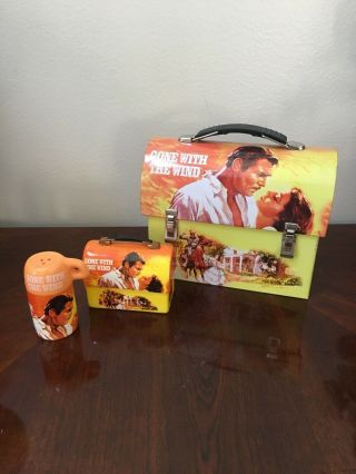 Gone With The Wind Dome Lunchbox Vandor Collectable Salt And Peper Shakers