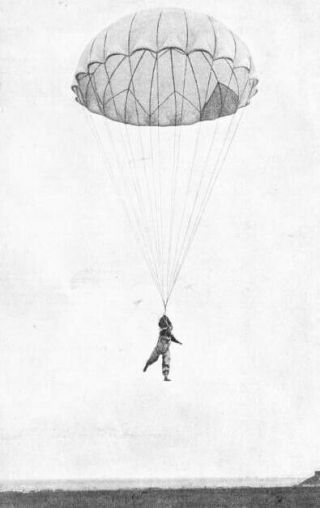Military Surplus 24 Foot White Parachute